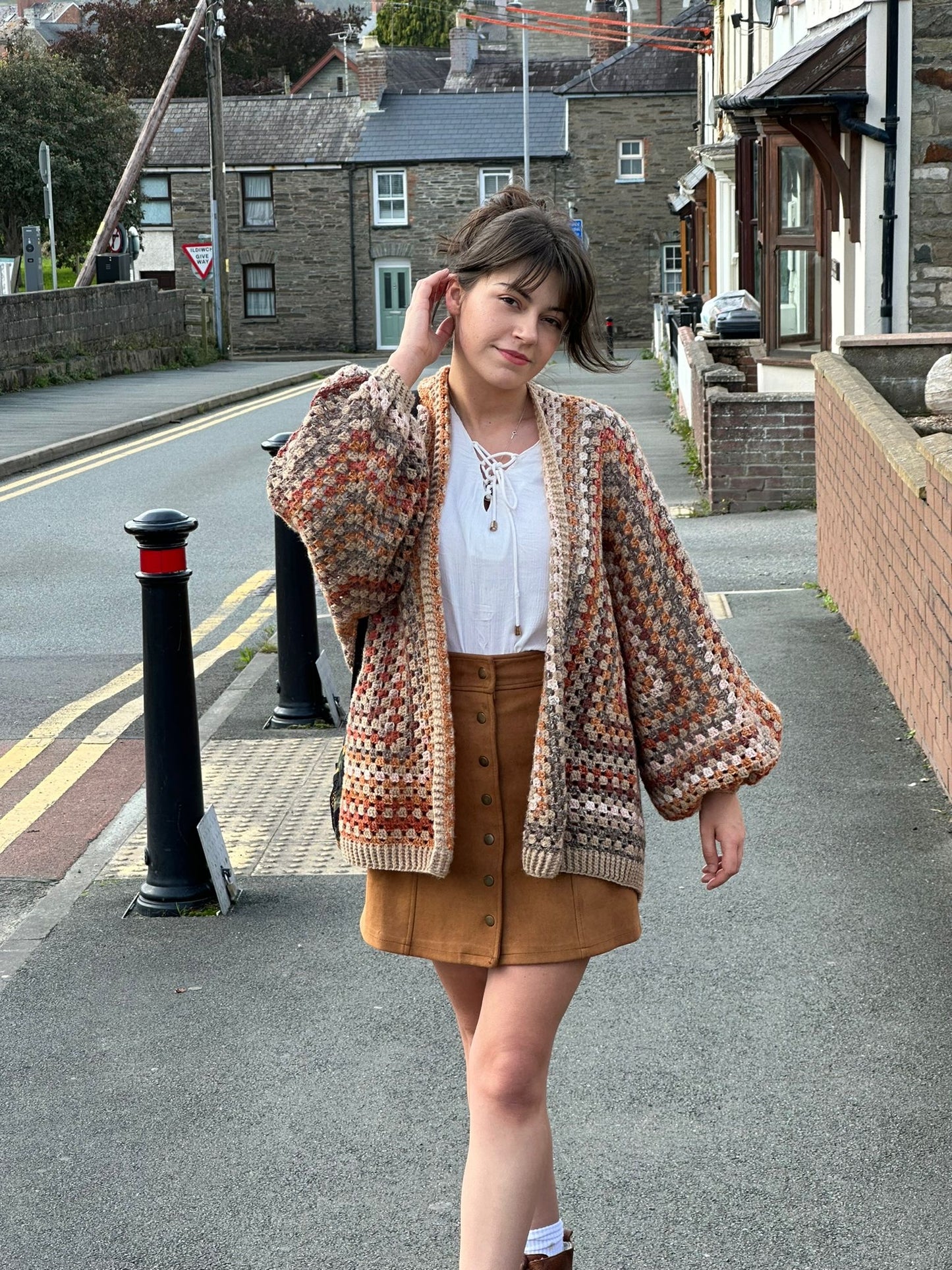 Seren Crochet Cardigan - HANDMADE